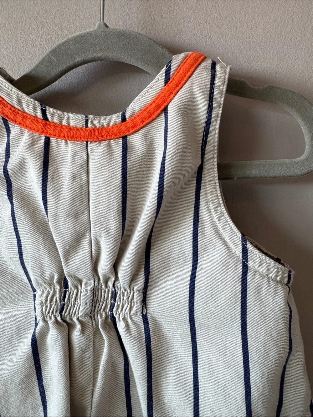 Gymboree Vintage Rainbow Tag Baseball Colorblock Bubble Size‎ 6-12 months/infant